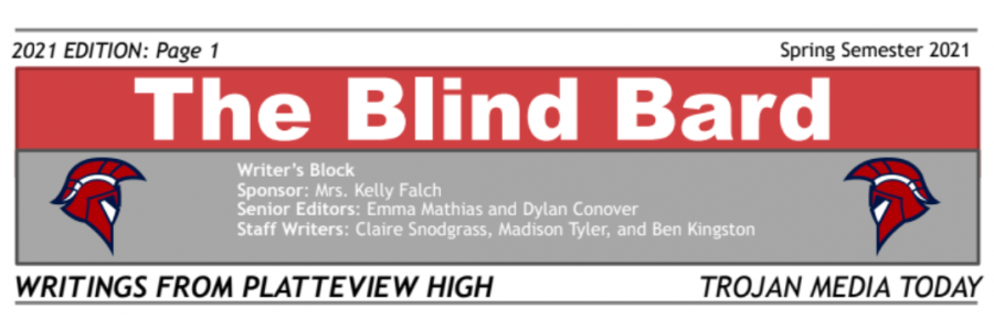 Writers Block Literary Journal - Spring 2021 - The Blind Bard