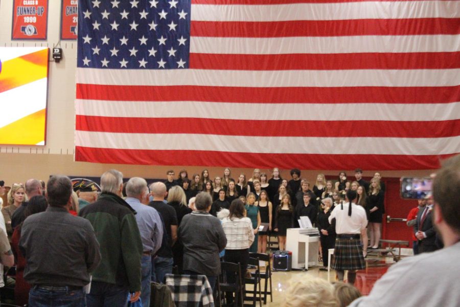 Trojans Celebrate Veterans Day: A Program In Remembrance and Dedication 