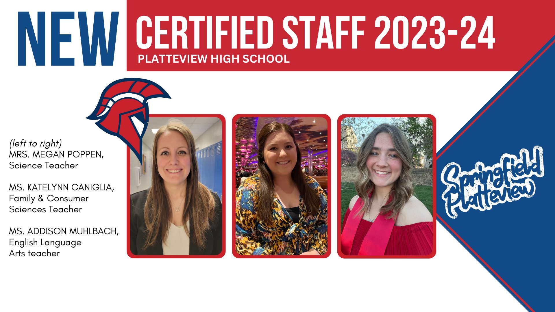 New Teachers Join Trojan Family in 2023-2024 – The Charioteer