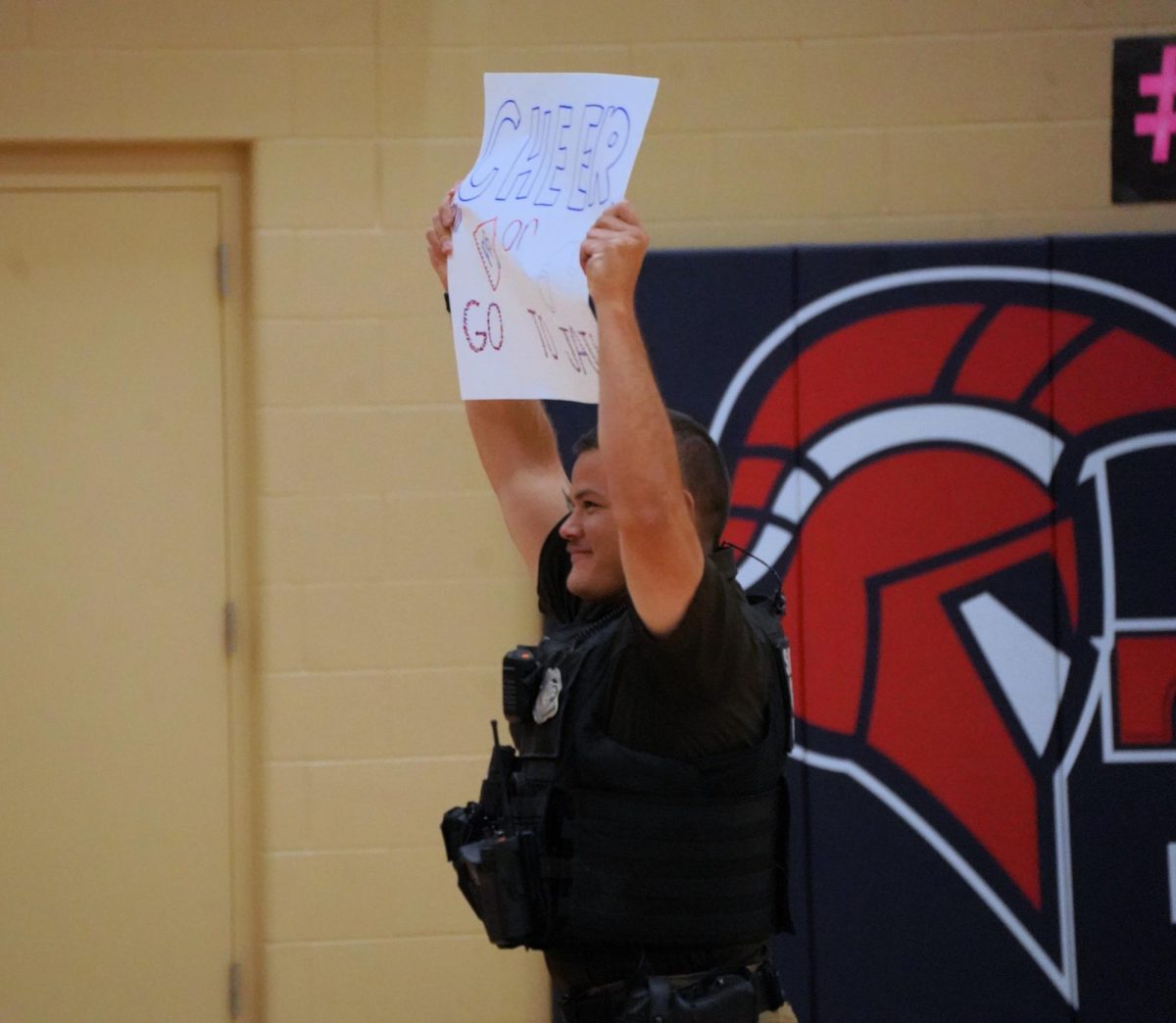 Deputy Huff Brings Backup To Technical Writing Class